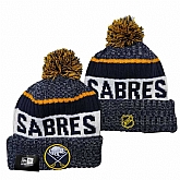 Buffalo Sabres Team Logo Knit Hat YD (2),baseball caps,new era cap wholesale,wholesale hats